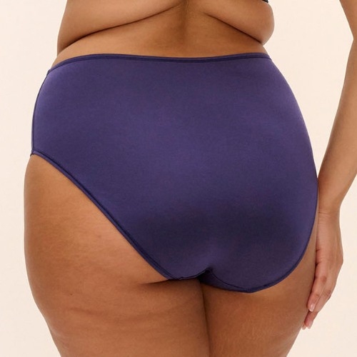Elomi Smooth bleu marine slip
