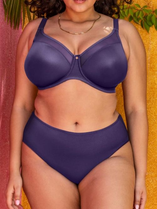 Elomi Smooth bleu marine slip