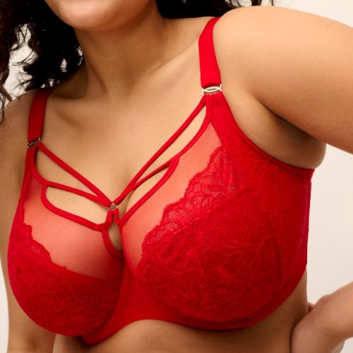 Elomi Brianna haute red soutien-gorge sans forme