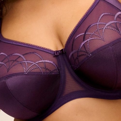 Elomi Cate dark violet soutien-gorge sans forme