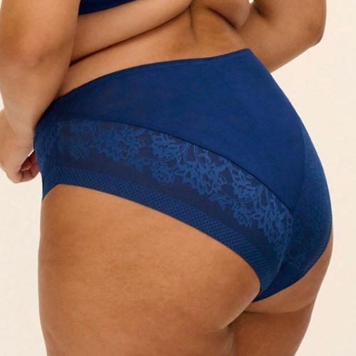 Elomi Nerina bleu marine haut slip
