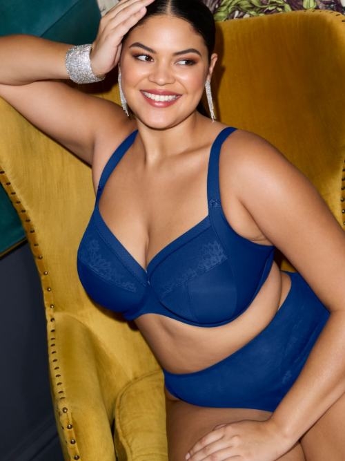 Elomi Nerina bleu marine haut slip