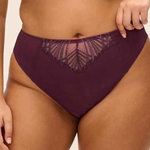 Elomi Reja violet slip brésilien