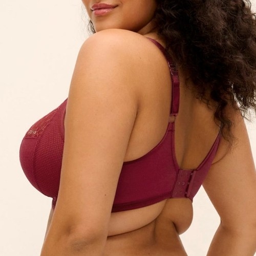 Elomi Tiernie rouge soutien-gorge sans forme