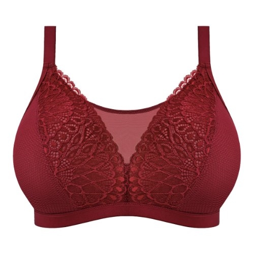 Elomi Tiernie rouge soutien-gorge sans armatures en dentelle