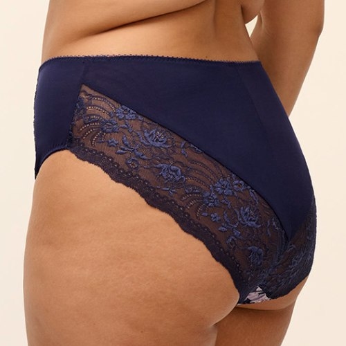 Elomi Morgan bleu haut slip