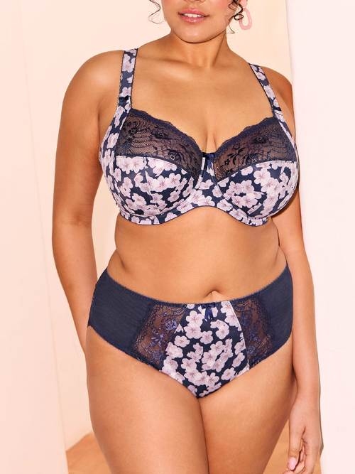 Elomi Morgan bleu haut slip
