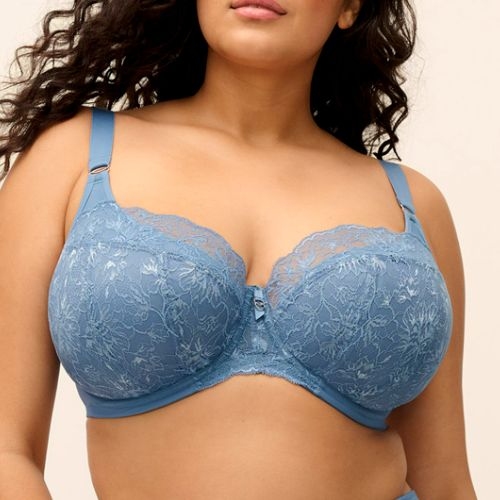 Elomi Brianna jeans bleu soutien-gorge rembourré