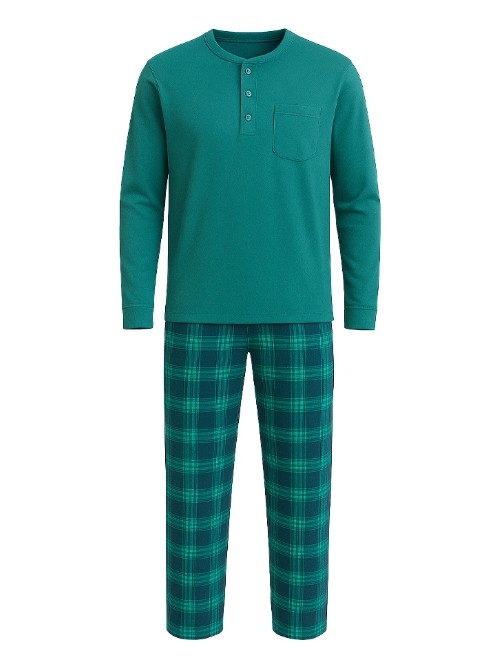 Charlie Choe Homme vert pyjama