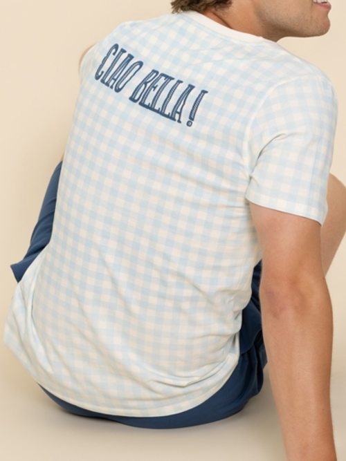 Charlie Choe Amalfi Coast bleu shortama