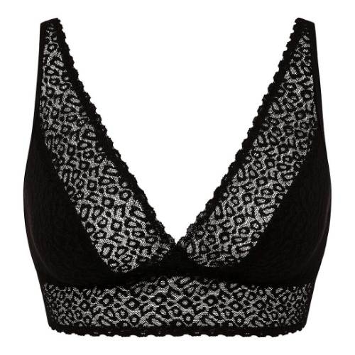 Wacoal Lingerie High Bar noir soutien-gorge sans forme