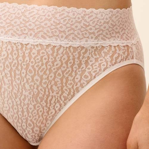 Wacoal Lingerie High Bar blanc haut slip