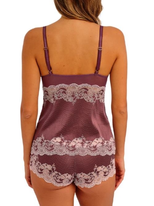 Wacoal Lingerie Modern Affair marron/rose top spaghetti