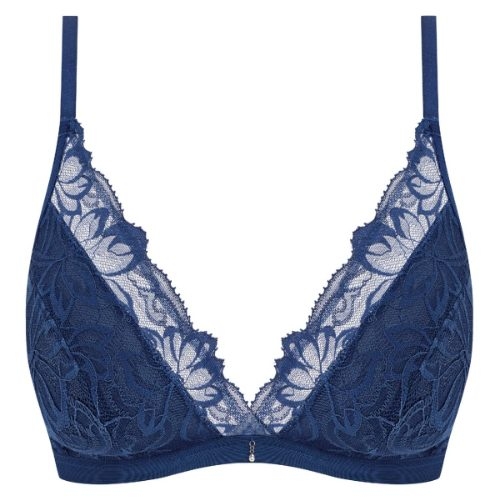 Wacoal Lingerie Abellia bleu marine soutien-gorge sans armatures en dentelle