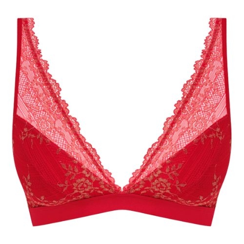 Wacoal Lingerie Embrace Lace rouge/rose soutien-gorge sans forme