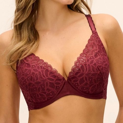Wacoal Lingerie B-smooth bordeaux soutien-gorge rembourré