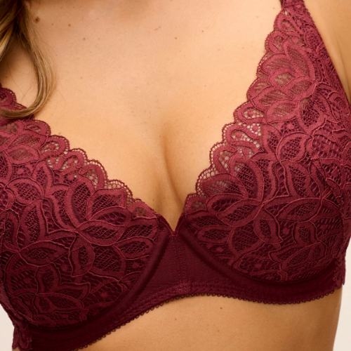 Wacoal Lingerie B-smooth bordeaux soutien-gorge rembourré