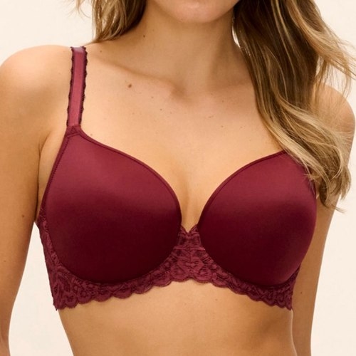 Wacoal Lingerie B-smooth bordeaux soutien-gorge rembourré