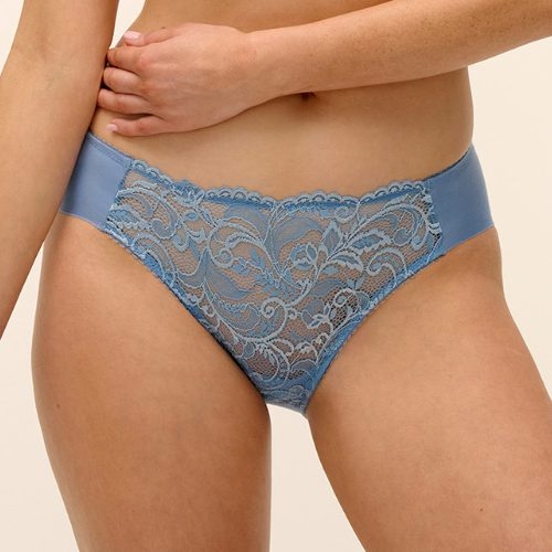Wacoal Lingerie B-smooth blue pearl slip