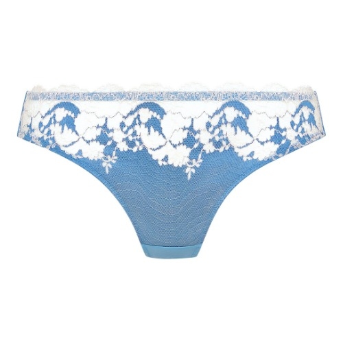 Wacoal Lingerie Modern Affair blue drift/crystal gray slip