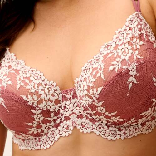 Wacoal Lingerie Embrace Lace deco rose/blanc neige soutien-gorge sans forme