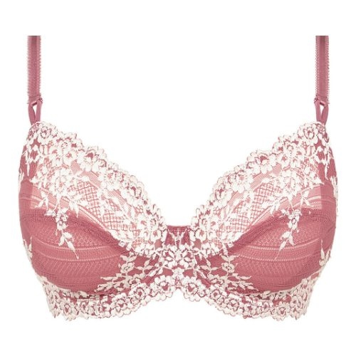 Wacoal Lingerie Embrace Lace deco rose/blanc neige soutien-gorge sans forme