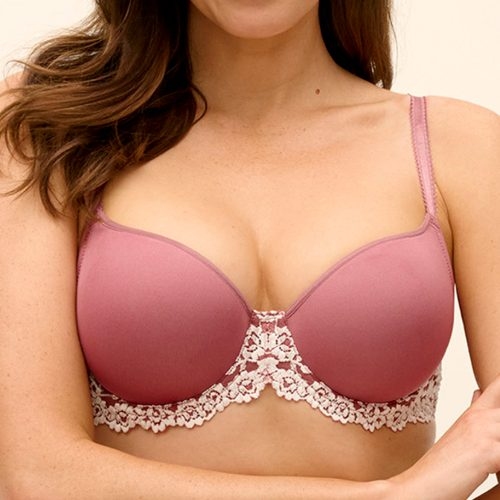 Wacoal Lingerie Embrace Lace deco rose/blanc neige soutien-gorge rembourré