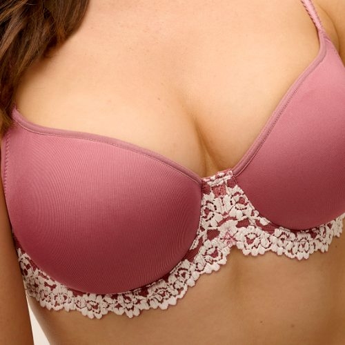 Wacoal Lingerie Embrace Lace deco rose/blanc neige soutien-gorge rembourré