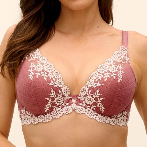 Wacoal Lingerie Embrace Lace deco rose/blanc neige soutien-gorge rembourré