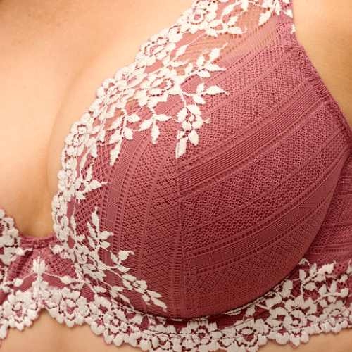 Wacoal Lingerie Embrace Lace deco rose/blanc neige soutien-gorge rembourré