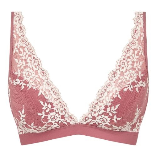 Wacoal Lingerie Embrace Lace deco rose/blanc neige soutien-gorge sans armatures en dentelle