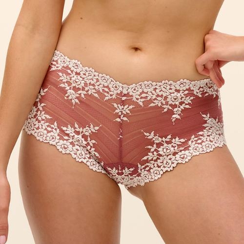 Wacoal Lingerie Embrace Lace deco rose/blanc neige shortie