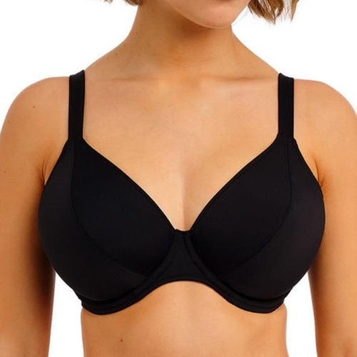 Freya Swim Jewel Cove noir soutien-gorge bikini corbeille