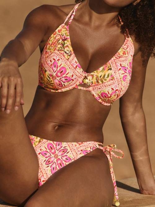 Freya Swim Club Bohemia rose slip de bikini