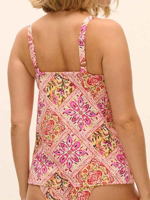 Freya Swim Club Bohemia rose tankini top