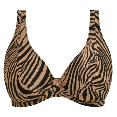 Freya Swim Tortoli Bay noir/brun haut de bikini préformé