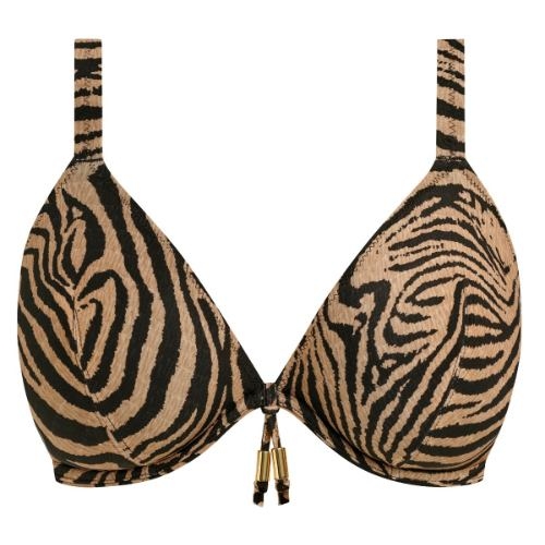 Freya Swim Tortoli Bay noir/brun haut de bikini préformé