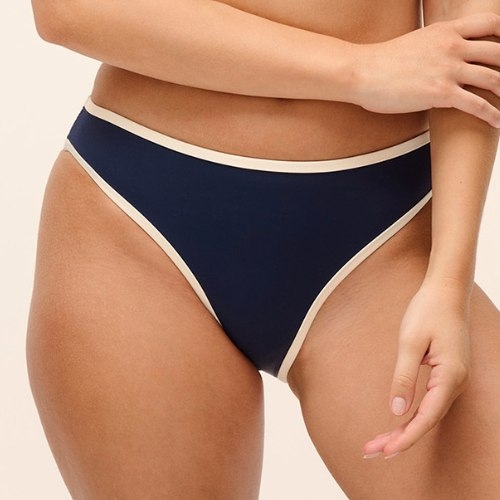 Freya Swim Santa Rita nautical navy slip de bikini