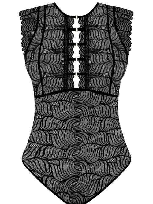 Freya Alanna noir corselet