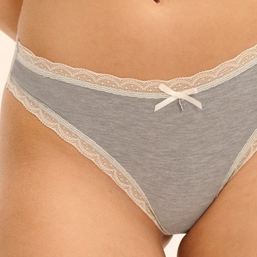 Freya  gris culotte string