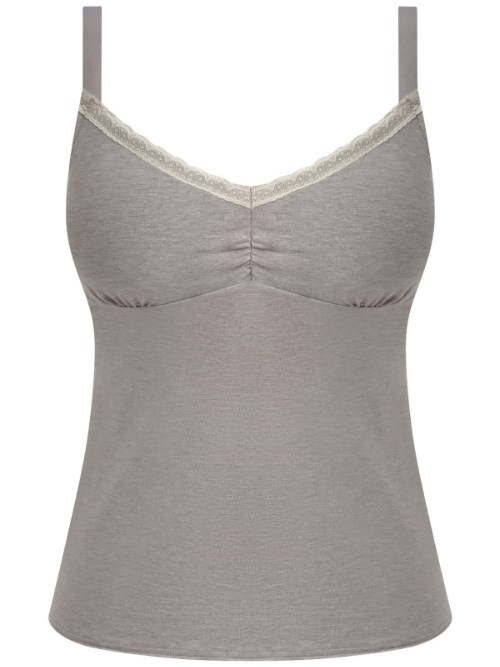 Freya Flirt grey marl top spaghetti