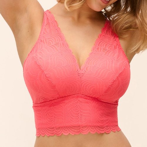 Freya Alanna rose soutien-gorge sans armatures en dentelle