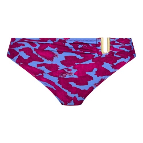 Fantasy Swim Merissa burgundy print slip de bikini