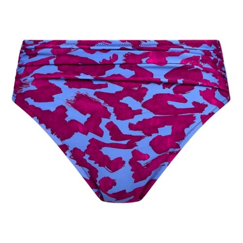 Fantasy Swim Merissa burgundy print slip de bikini