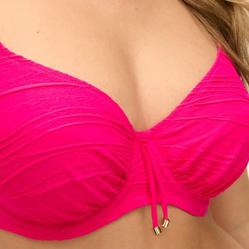 Fantasy Swim Beach Waves ultra pink haut de bikini préformé