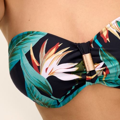 Fantasy Swim Playa Del Amor noir haut de bikini préformé