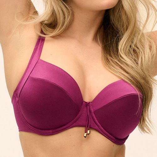 Fantasy Swim Merissa plum luxe haut de bikini préformé