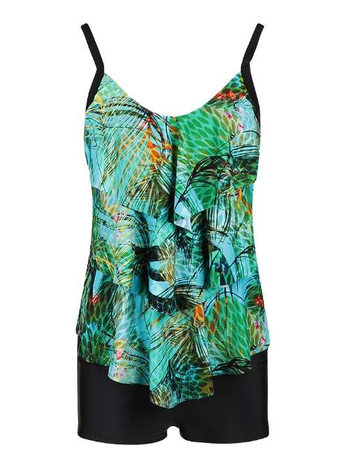 Mila Peacock vert/print set