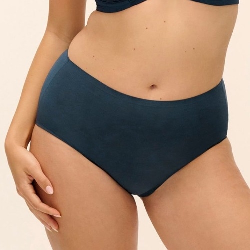 Fantasy Lingerie Smoothease blue stone slip