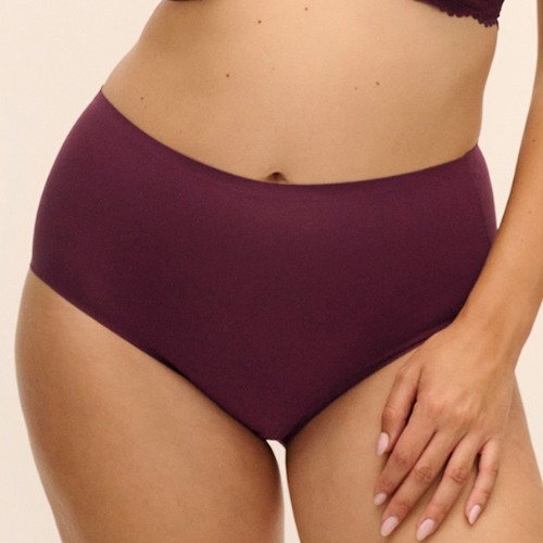 Fantasy Lingerie Smoothease bordeaux slip